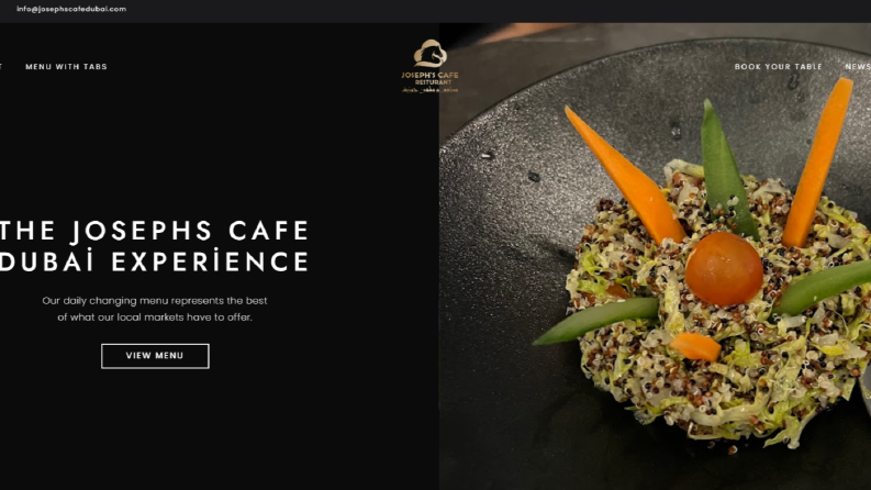 Dubai Restorant Web site