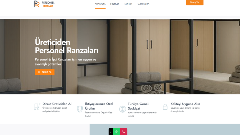 Personel Ranza | Üretici Firma Web Sitesi