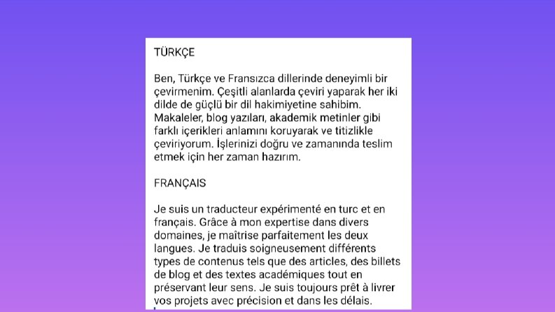 Türkçeden Fransızcaya Hızlı ve Güvenilir Çeviri Hizmeti