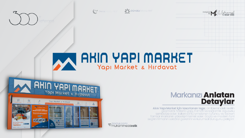 Akın Yapı Market Logo Tasarımı