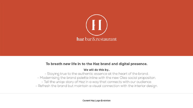 Haz Restaurant - Corporate Identity