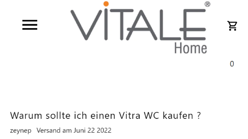 Vitalehome.de SEO & E-Ticaret Yönetimi