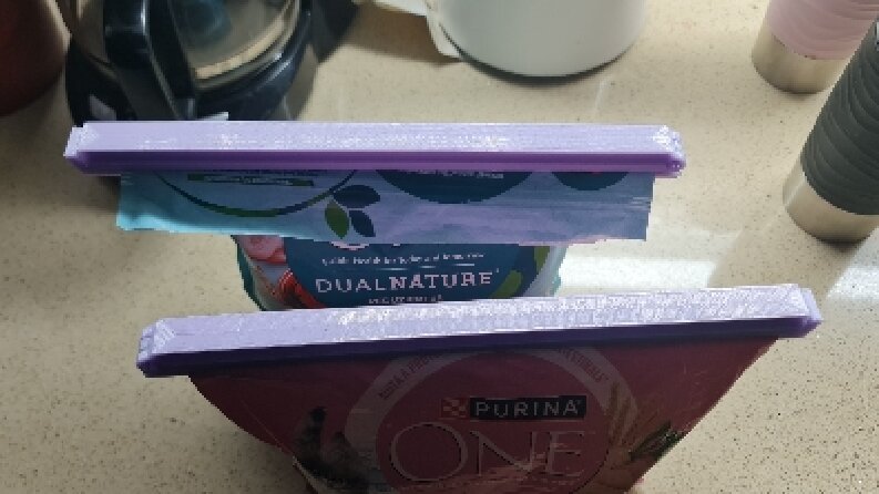 Patili dostlarımız için düşük gramajlı mama paketlerine uygun klips