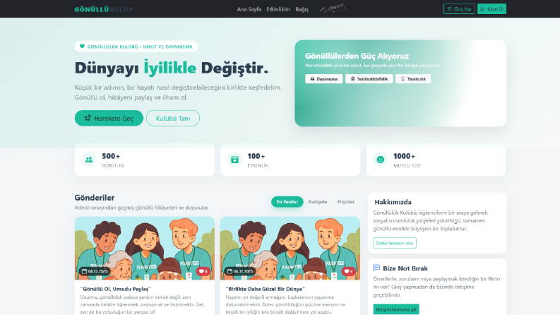 ASP.NET Core Web Projeleri