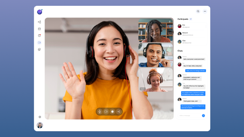 Online Video Meeting Web App to Connect