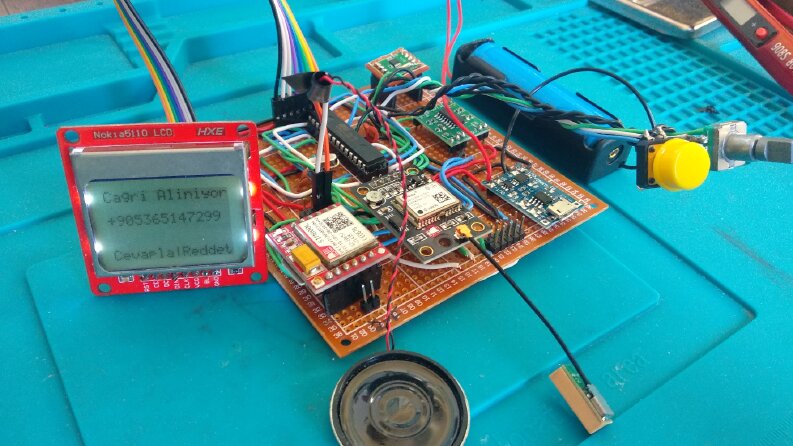 AVR Tabanlı GSM Telefon Uygulaması