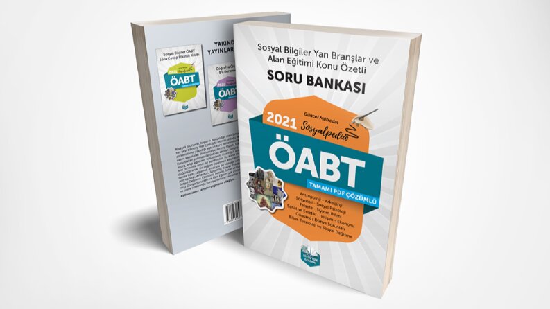 ÖABT Sosyal Bilgiler Soru Bankası kapak çalışması