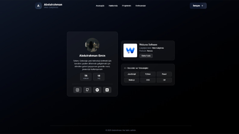 Kurumsal Firma İçin Modern ve Mobil Uyumlu Web Sitesi