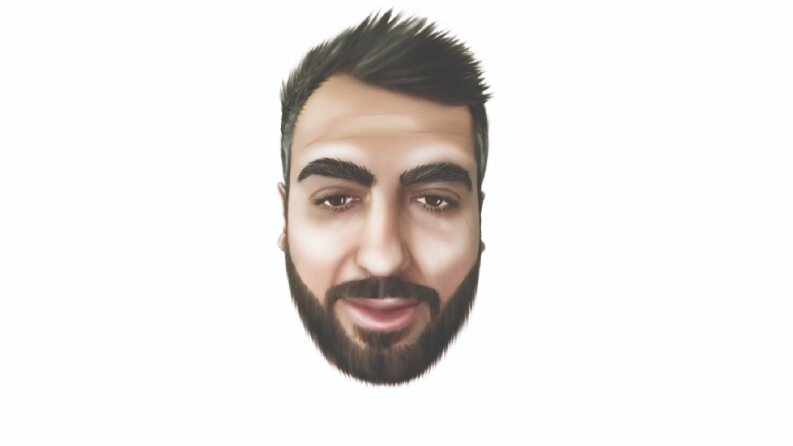 Head drawing