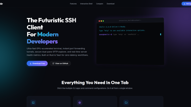 Shellr - SSH Bağlantı Uygulaması