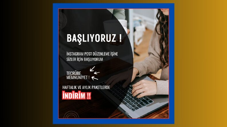 İnstagram post tasarımları