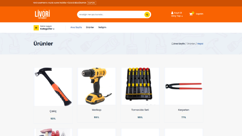 Ticaret Web Sitesi