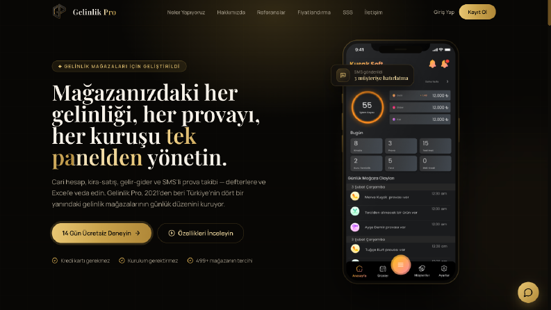 Modern & Hızlı Web Yazılım & Özel Admin Paneli