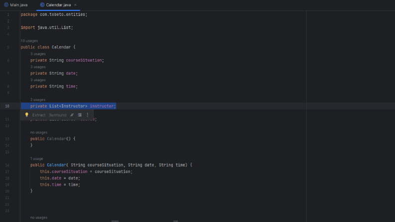 Java, Spring boot ders