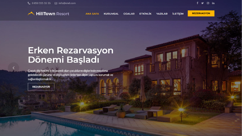 Otel Kurumsal Yazılım