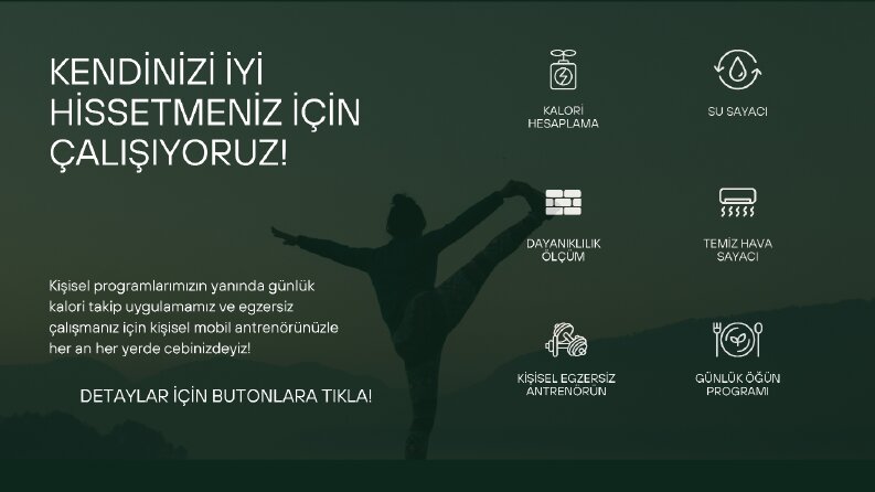 Beslenme ve Diyet Odaklı bir web sitesi tasarladım