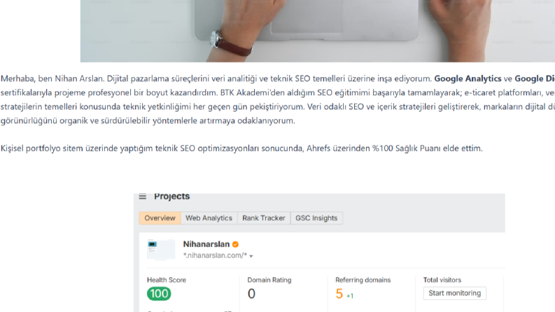 Sertifikalı WordPress & Teknik SEO Uzmanı