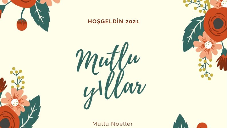 Mutlu Yıllar - Banner Tasarımı