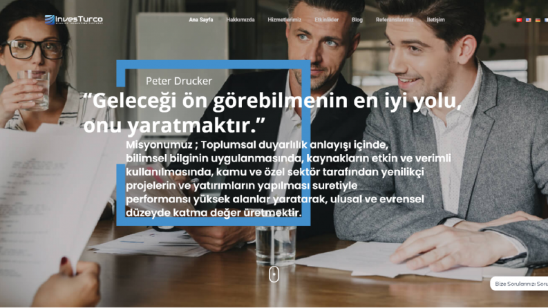 Danışmanlık Şirketi Web Sitesi