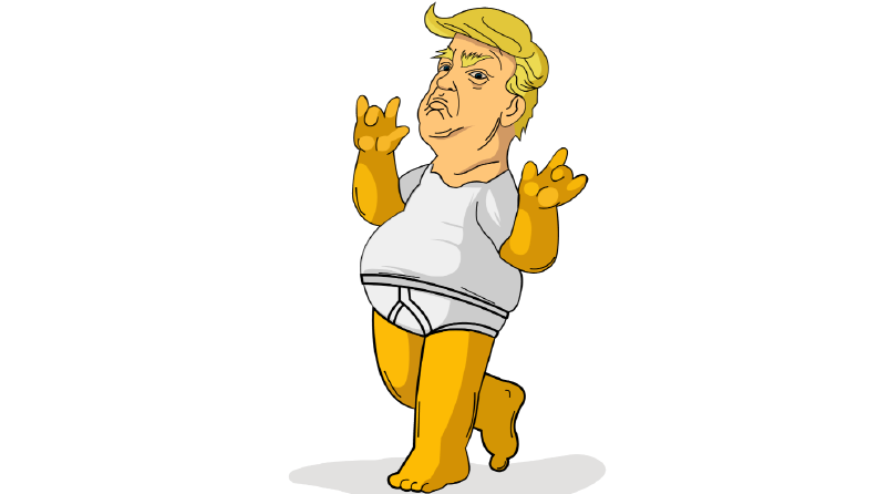 simpsons trump