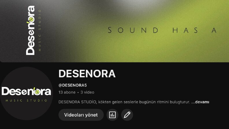 YouTube logo ve banner tasarımı 