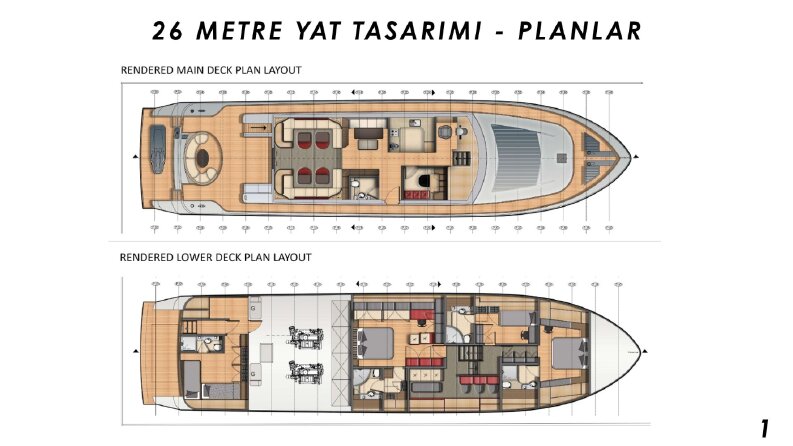 26 Metre Yat Tasarımı