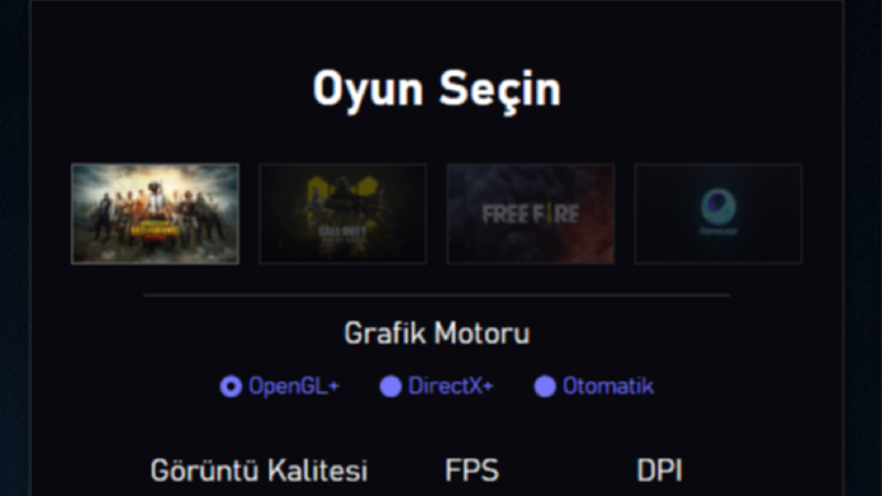 Oyun Seçici