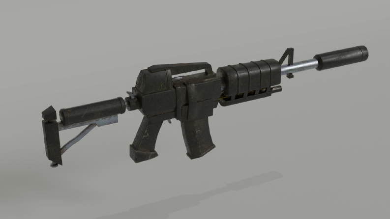 3D Silah Tasarımı - Game Ready