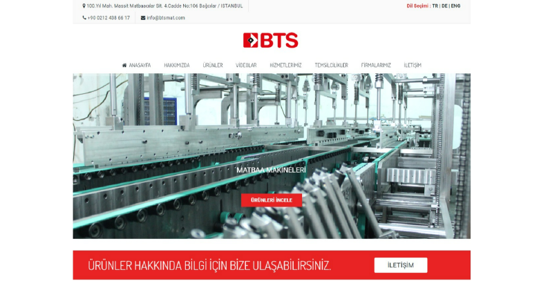 btsmat.com | Web Site Tasarımı ve Kodlama