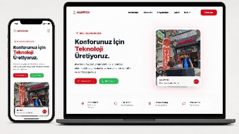 Hantech Kurumsal Websitesi 