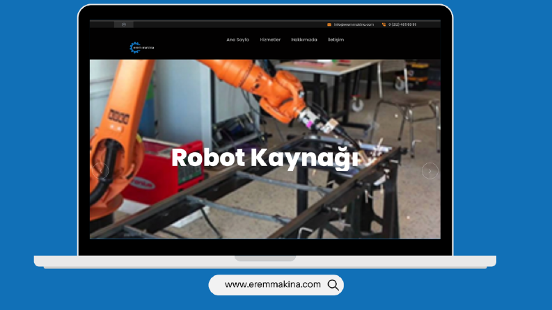 Erem Makina Web Sitesi