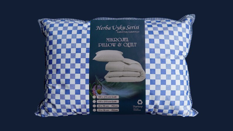 herba tekstil yastık çekimi