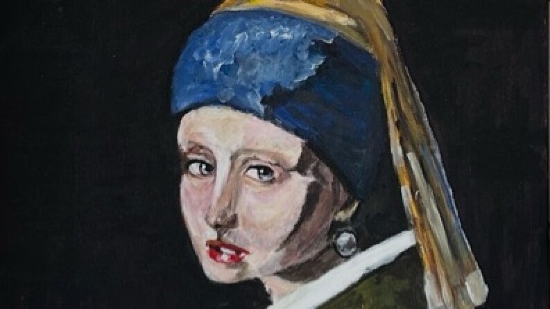 The girl with pearl earring