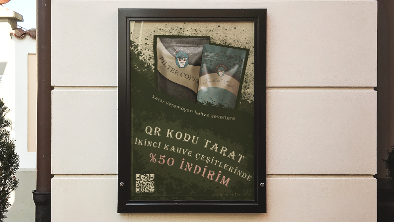 Viktoriam Coffee Ticari Poster Design