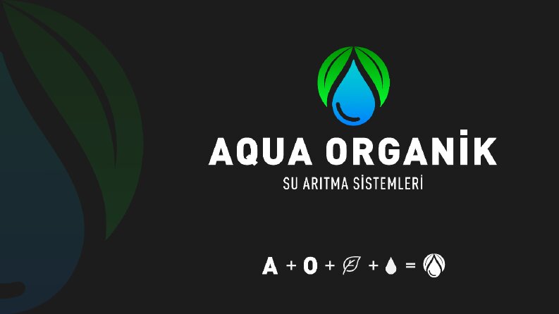 AQUA ORGANİK LOGO TASARIMI