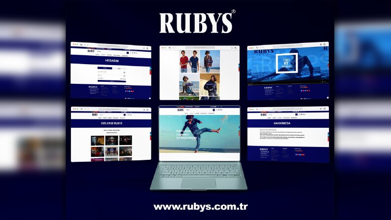 RUBYS Markasına Yaptığımız E-ticaret Web Sitesi 