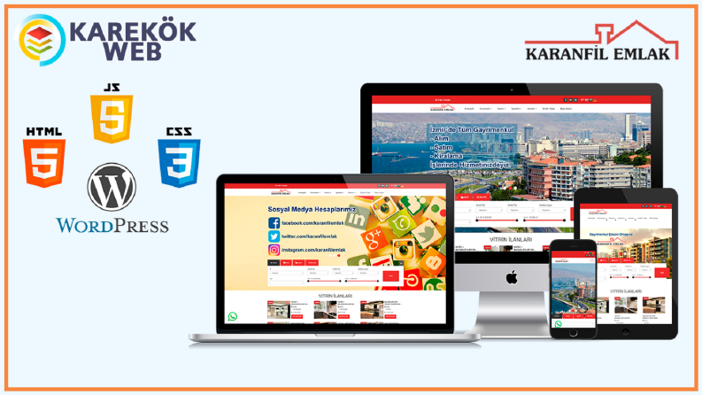 Emlak Web Sitesi - Gayrimenkul Sitesi