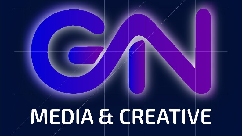 Gn media logo tasarımları