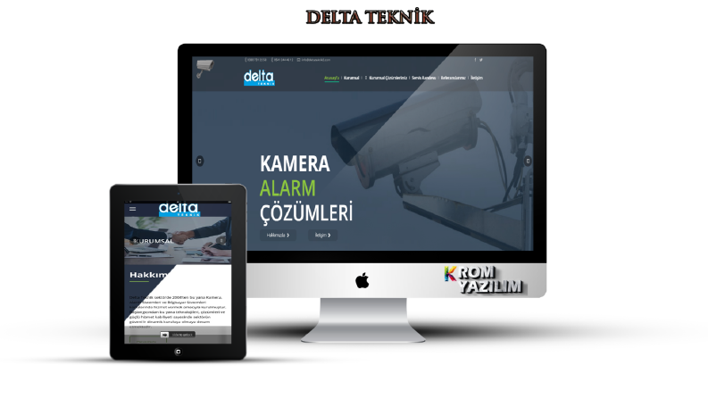 Delta Teknik Web Tasarımı