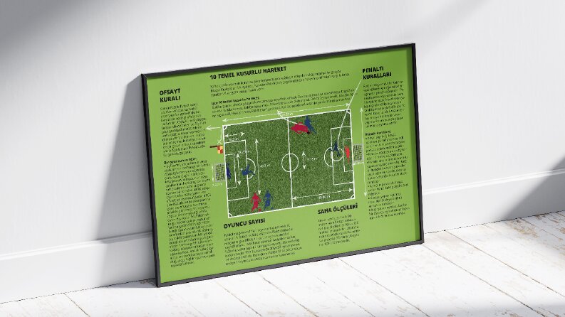 Futbol İnfografi Tasarımı