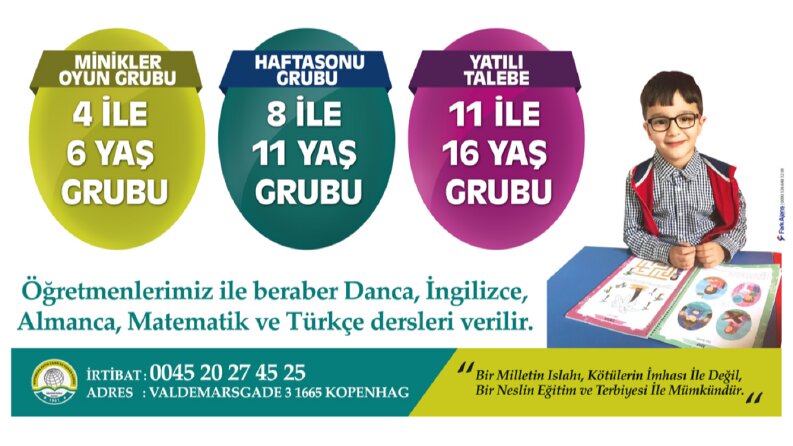 kreş afiş