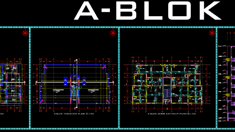 AUTOCAD MİMARİ PROJE 