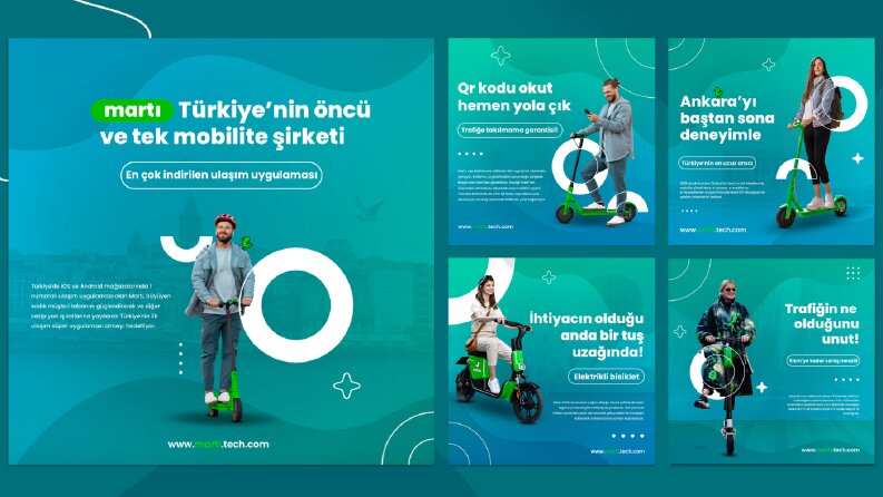 Martı - Konsept Sosyal Medya Tasarıım