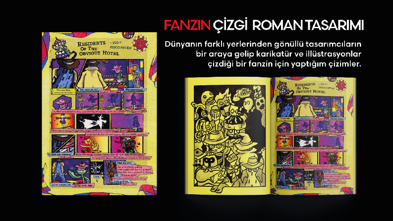 İllüstrasyon, comic tasarımı
