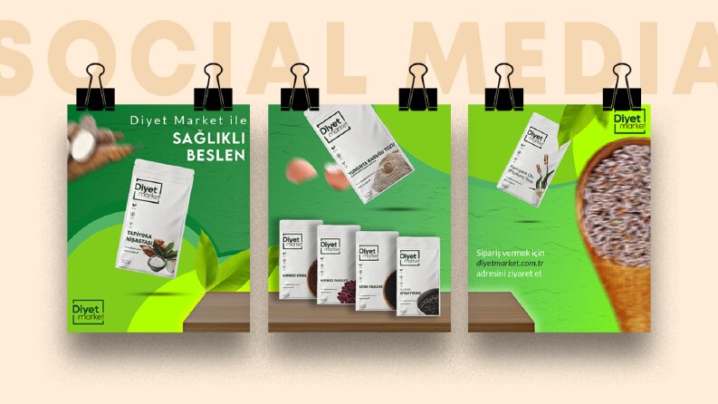 DIYETMARKET - SOCIAL MEDIA POST DESIGN II