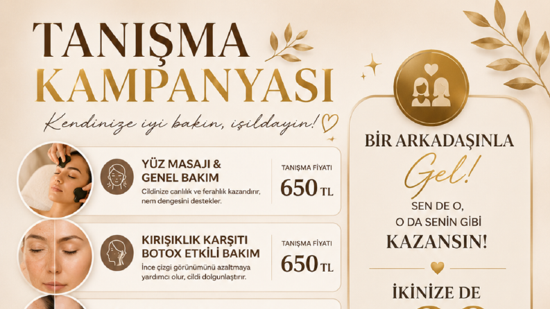 evde bakım hizmeti tanışma kampanyası tasarımı