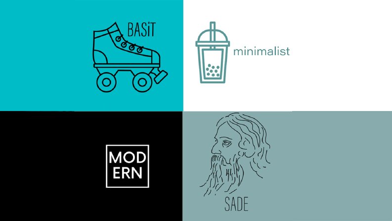 Logo - sade, basit ve modern.