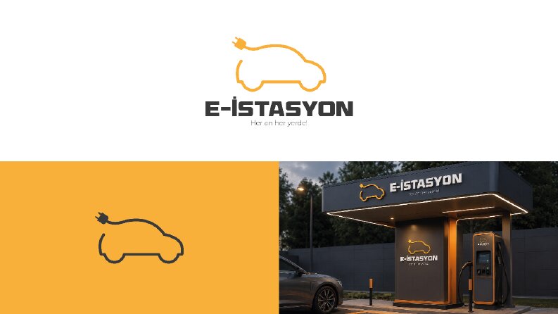 E-İstasyon Logo Çalışması