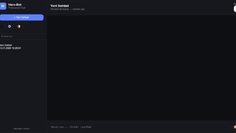 Herobot – Rule Based Chatbot
