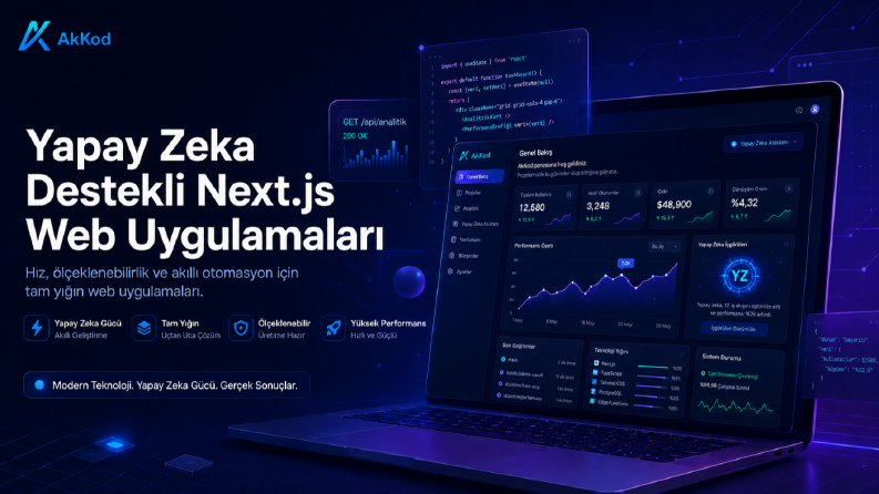 Next.js ile Modern ve Hızlı Web Sitesi